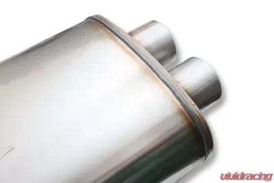 Flowmonster 409SS Oval Case Muffler Universal Fit - 11386-FM