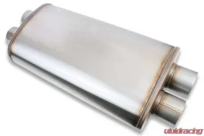 Flowmonster 409SS Oval Case Muffler Universal Fit - 12599-FM