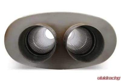 Flowmonster 409SS Oval Case Muffler Universal Fit - 12599-FM