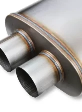 Flowmonster 409SS Oval Case Muffler Universal Fit                                     - 12599-FM - Image 3