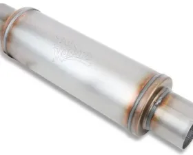 Flowmonster 409SS Round Case Muffler Universal Fit