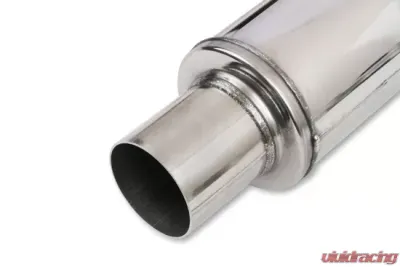 Flowmonster 409SS Round Case Muffler Universal Fit - 14416-FM