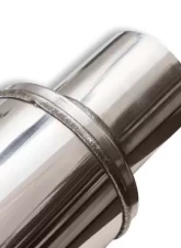 Flowmonster 409SS Round Case Muffler Universal Fit                                     - 14416-FM - Image 4