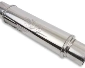 Flowmonster 409SS Round Case Muffler Universal Fit