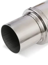 Flowmonster 409SS Round Case Muffler Universal Fit                                     - 14419-FM - Image 3