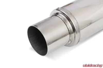 Flowmonster 409SS Round Case Muffler Universal Fit - 14419-FM