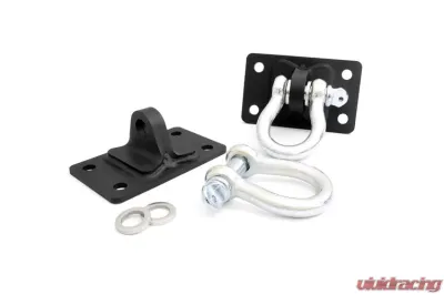 Rough Country D-Rings and Mounts Pair Jeep Wrangler 2007-2018 - 1046