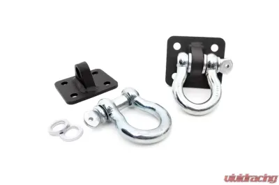 Rough Country D-Rings and Mounts Pair Jeep Cherokee Wrangler 1984-2006 - 1058
