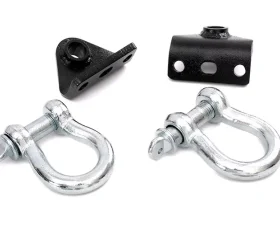 Rough Country D-Rings and Mounts Pair Jeep Wrangler