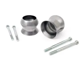 Rough Country Exhaust Extensions for Jeep Wrangler 2012-2018, 2in Cold Rolled Steel