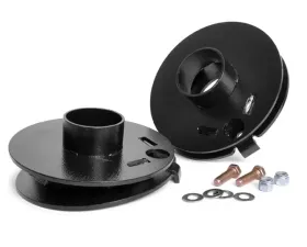 Rough Country Rear Coil Spring Correction Plates Jeep Wrangler 1997-2006