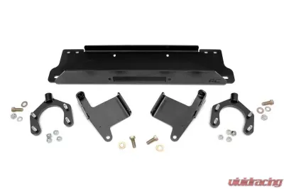 Rough Country Factory Bumper Winch Mounting Plate Jeep Wrangler 2007-2018 - 1162