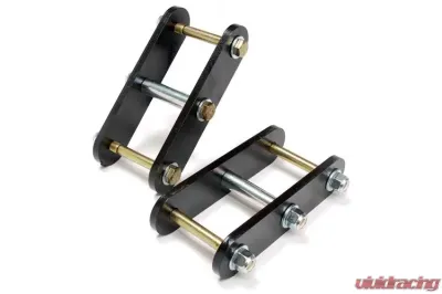 Rough Country 1.25 or 1.75" Lift Shackles Pair Jeep CJ 76-86 | Wrangler YJ 87-95 - RC0283