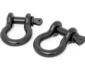 Rough Country D-Ring Set - Black