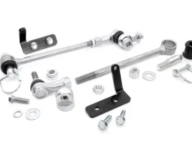 Rough Country Front Sway Bar Quick Disconnects for 4-6.5-inch Lifts Jeep