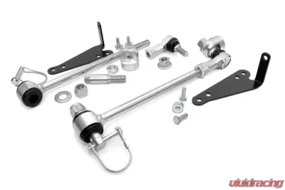 Rough Country Front Sway Bar Quick Disconnects for 2.5" Lifts Jeep Wrangler 1997-2006 - 1129