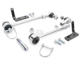 Rough Country Front Sway Bar Quick Disconnects for 3.5-6-inch Lifts Jeep Wrangler 2007-2020