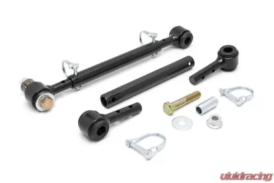 Rough Country Front Sway Bar Quick Disconnects for 4-6-inch Lifts Jeep - 1186