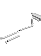 BRExhaust Direct-Fit Exhaust Jeep Wrangler 2007-2011 3.8L V6                                     - 106-0045 - Image 2