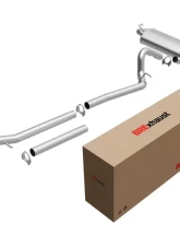 BRExhaust Direct-Fit Exhaust Jeep Wrangler 2007-2011 3.8L V6                                     - 106-0045 - Image 2
