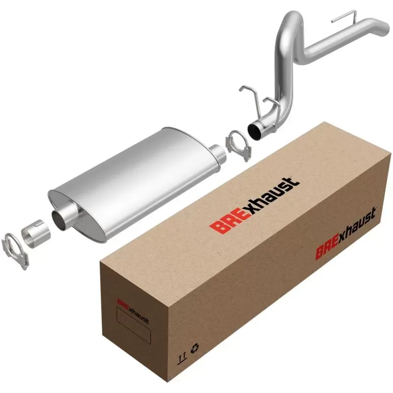 BRExhaust Direct-Fit Exhaust Jeep Wrangler 1987-1992 - 106-0051