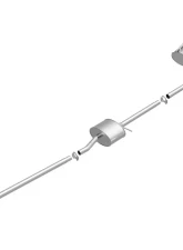 BRExhaust Direct-Fit Exhaust Honda Accord 2003-2005 2.4L 4-Cyl                                     - 106-0151 - Image 2