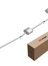 BRExhaust Direct-Fit Exhaust Honda Accord 2003-2005 2.4L 4-Cyl                                     - 106-0151 - Image 2