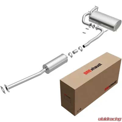 BRExhaust Direct-Fit Exhaust Nissan X-Trail 2005-2006 2.5L 4-Cyl - 106-0155