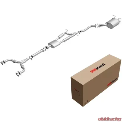 BRExhaust Direct-Fit Exhaust Infiniti G35 2003-2004 3.5L V6 - 106-0160