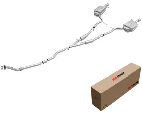BRExhaust Direct-Fit Exhaust Audi 80 1988 2.0L 4-Cyl Automatic
