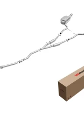 BRExhaust Direct-Fit Exhaust Audi 80 1988 2.0L 4-Cyl Automatic                                     - 106-0169 - Image 2