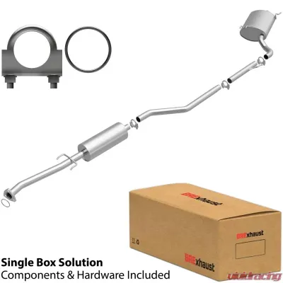 BRExhaust Direct-Fit Exhaust Honda Accord 2008-2012 2.4L 4-Cyl - 106-0362