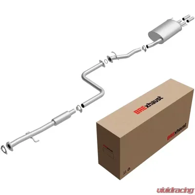 BRExhaust Direct-Fit Exhaust Honda Accord 1992-1993 2.2L 4-Cyl - 106-0377