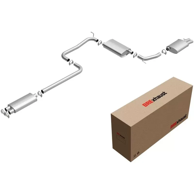 BRExhaust Direct-Fit Exhaust Chrysler 300M 1999-2004 3.5L V6 - 106-0384