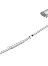 BRExhaust Direct-Fit Exhaust Toyota Camry 1992-1996 2.2L 4-Cyl                                     - 106-0402 - Image 2
