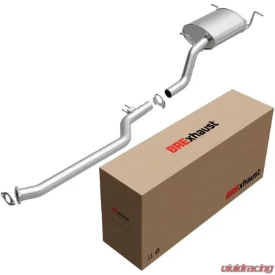 BRExhaust Direct-Fit Exhaust Hyundai Santa Fe 2003-2006 3.5L V6 - 106-0526