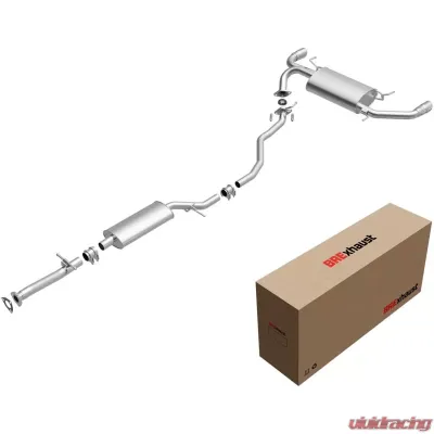 BRExhaust Direct-Fit Exhaust Acura RDX 2007-2009 2.3L 4-Cyl - 106-0592