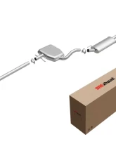 BRExhaust Direct-Fit Exhaust Volkswagen Jetta 1993-1999 2.0L 4-Cyl                                     - 106-0653 - Image 2