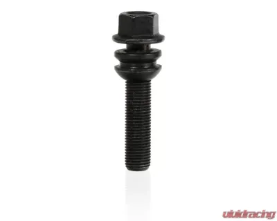 Eibach M14 x 1.5 x 37mm x 19mm Hex Round-Seat Black Finish Single Piece Wheel Stud Pro-Spacer Hardware S4-7-14-50-37-19-B - S4-7-14-50-37-19-B