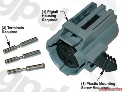 Global Parts Distributors LLC A/C Pressure Transducer Connector - 1711515