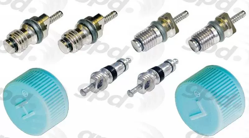 Global Parts Distributors LLC A/C System Valve Core and Cap Kit - 1311684