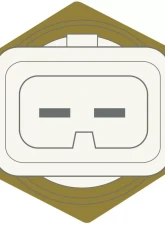 Global Parts Distributors LLC Engine Coolant Temperature Sensor                                     - 1712506 - Image 2