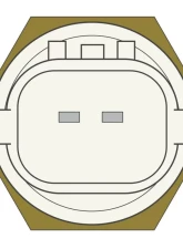 Global Parts Distributors LLC Engine Coolant Temperature Sensor                                     - 1712511 - Image 2