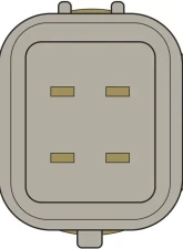 Global Parts Distributors LLC Engine Coolant Temperature Sensor                                     - 1712546 - Image 2