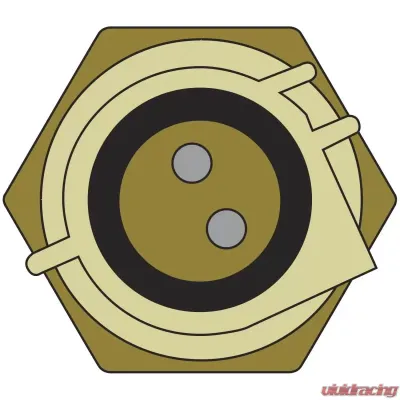 Global Parts Distributors LLC Engine Coolant Temperature Sensor - 1712587