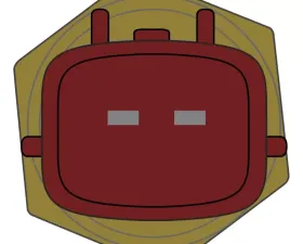 Global Parts Distributors LLC Engine Coolant Temperature Sensor