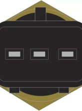 Global Parts Distributors LLC Engine Coolant Temperature Sensor                                     - 1712632 - Image 2