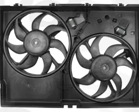 Global Parts Distributors LLC Engine Cooling Fan Assembly Ram 2014-2018