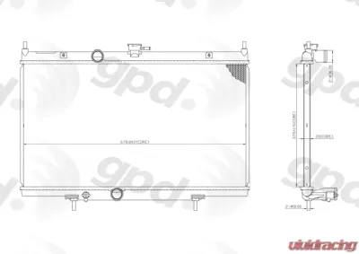 Global Parts Distributors LLC Radiator - 13020C