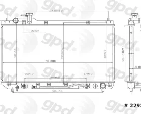Global Parts Distributors LLC Radiator